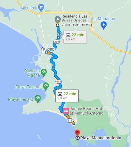 Residencia Las Brisas Griegas Quepos Ngoại thất bức ảnh